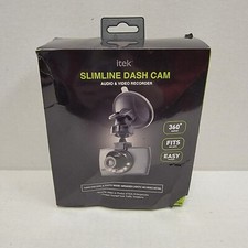 NEW iTek Soundlogic Slimline HD Dash Cam Audio  Video Recorder DISHEVELED BOX