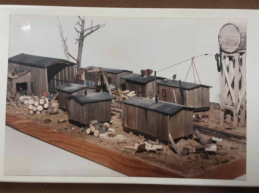JV Models HO Scale Wood Building Kit Boyd Logging Camp 2018 eBay