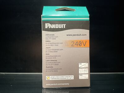 Panduit T100x000vpc-bk P1 Cassette Continuous Tape Label Vinyl  
