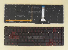New for Acer AN515-56 AN515-57 AN515-45 Keyboard Red Backlit German Tastatur