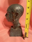 RARE Vintage Bronze Hasidic Jewish boy by David Klein. Pal Bell Israel Bust Head — photo 5