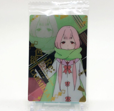 Carmilla Re:Zero Wafer Card #18 Japanese Bandai Kadokawa Japan