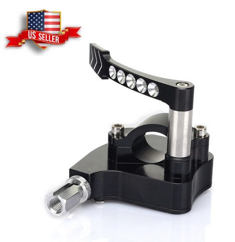 BILLET THUMB THROTTLE Assembly FOR HONDA TRX 400EX TRX400EX TRX 250R 450R BLACK - Picture 2 of 3