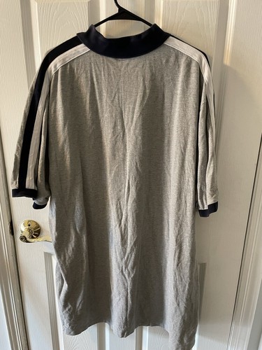 Polo By Ralph Lauren Color Blocked Big Pony Polo Shirt Blue Grey & White 2XLT - Picture 11 of 11
