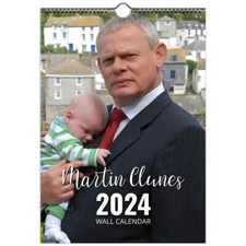 Martin Clunes 2026/27 Personalised Calendar  Choose start month