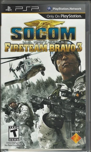 SOCOM US Navy SEALs: Fireteam Bravo 3 PSP (Brand New Factory Sealed US Version)