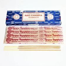 Satya Sai Baba Nag Champa Original Incense Sticks 100 Grams/82 Sticks 1 Box