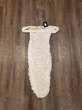 Fashion Nova Large Ruffed Dress Bodycon