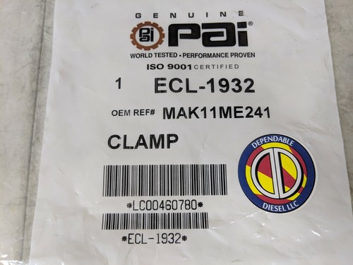5in. Turbo V Band Exhaust Clamp for Mack. PAI # ECL-1932 Ref. # 25174573 11ME241 - Picture 2 of 9