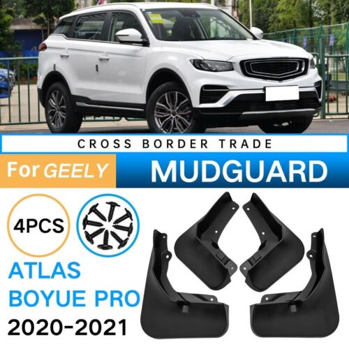 5X(Mudflaps for Geely Atlas Boyue Pro 2020-2021 Mudguard Mud Flap Guard S - Picture 1 of 6