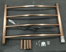 ANZZI Towel Warmer Oil Rubbed Bronze 4-Bar Wall Mounted TW-AZ018 Y2