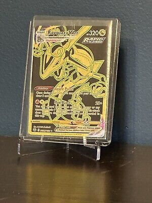 NM Pokemon Silver Tempest Rayquaza VMAX Secret Trainer Gallery