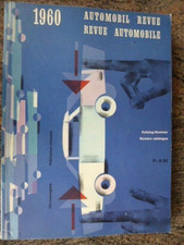Automobil Revue Katalog Rarität 1960 Rarität