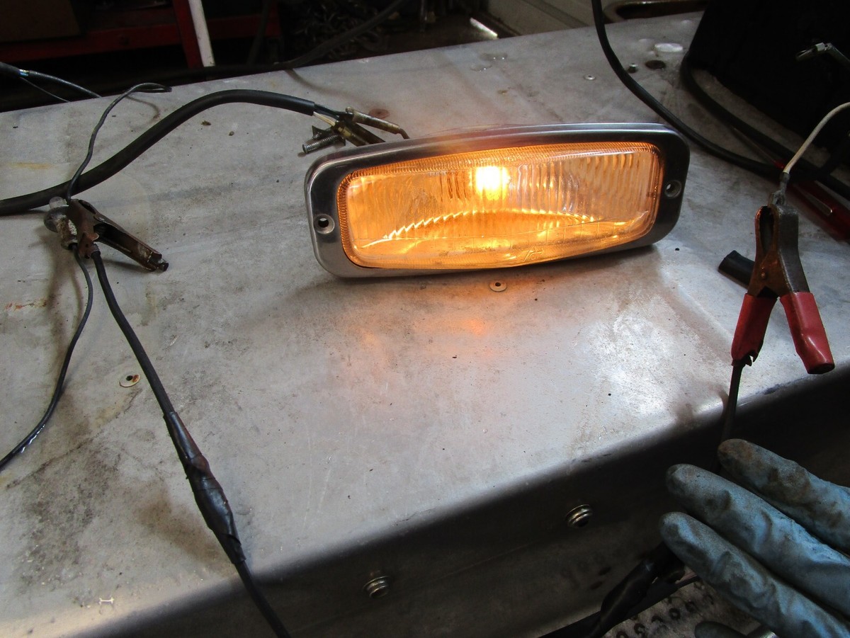 Vintage 71 Arctic Cat Puma 440 Snowmobile Headlight EXT King Kat Puma  0110-186