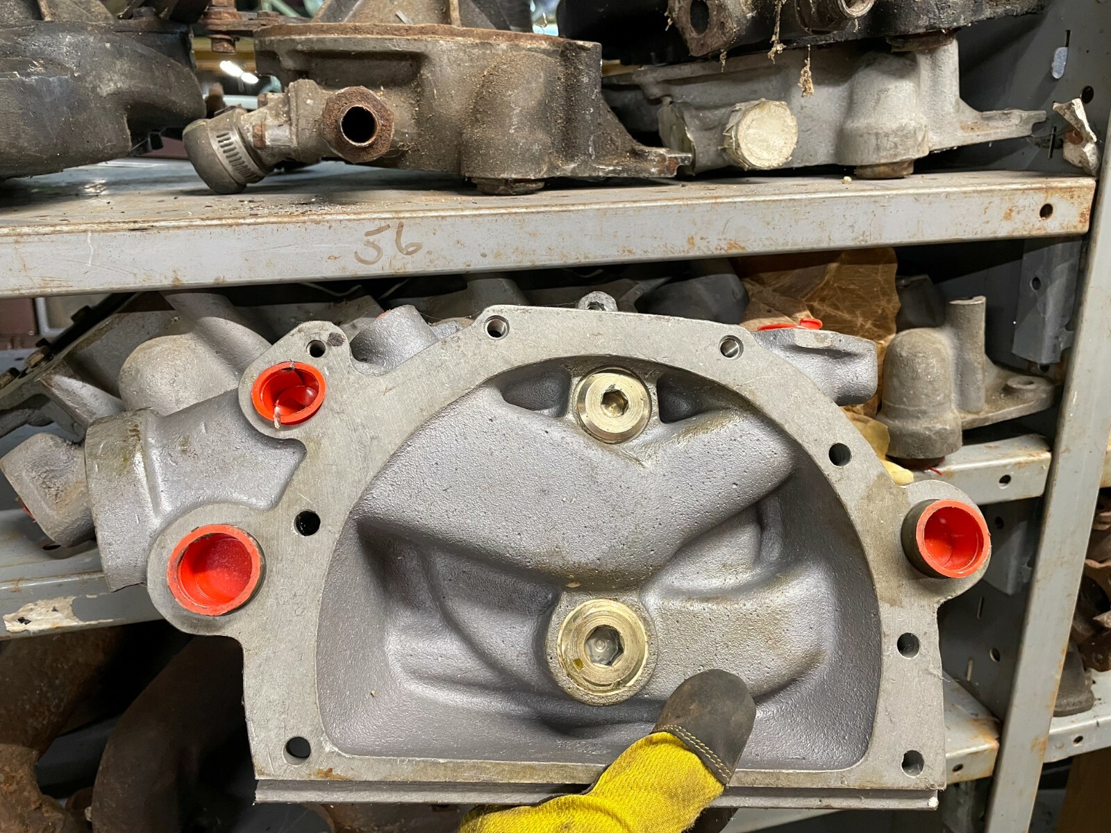 ROLLS ROYCE SHADOW BENTLEY NEW WATER PUMP HOUSING. WORLDS LARGEST USED INVENTORY
