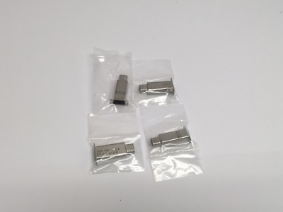 4 NEW Kern CT02114-9J D-Sub Connector EMI Backshells Band Termination