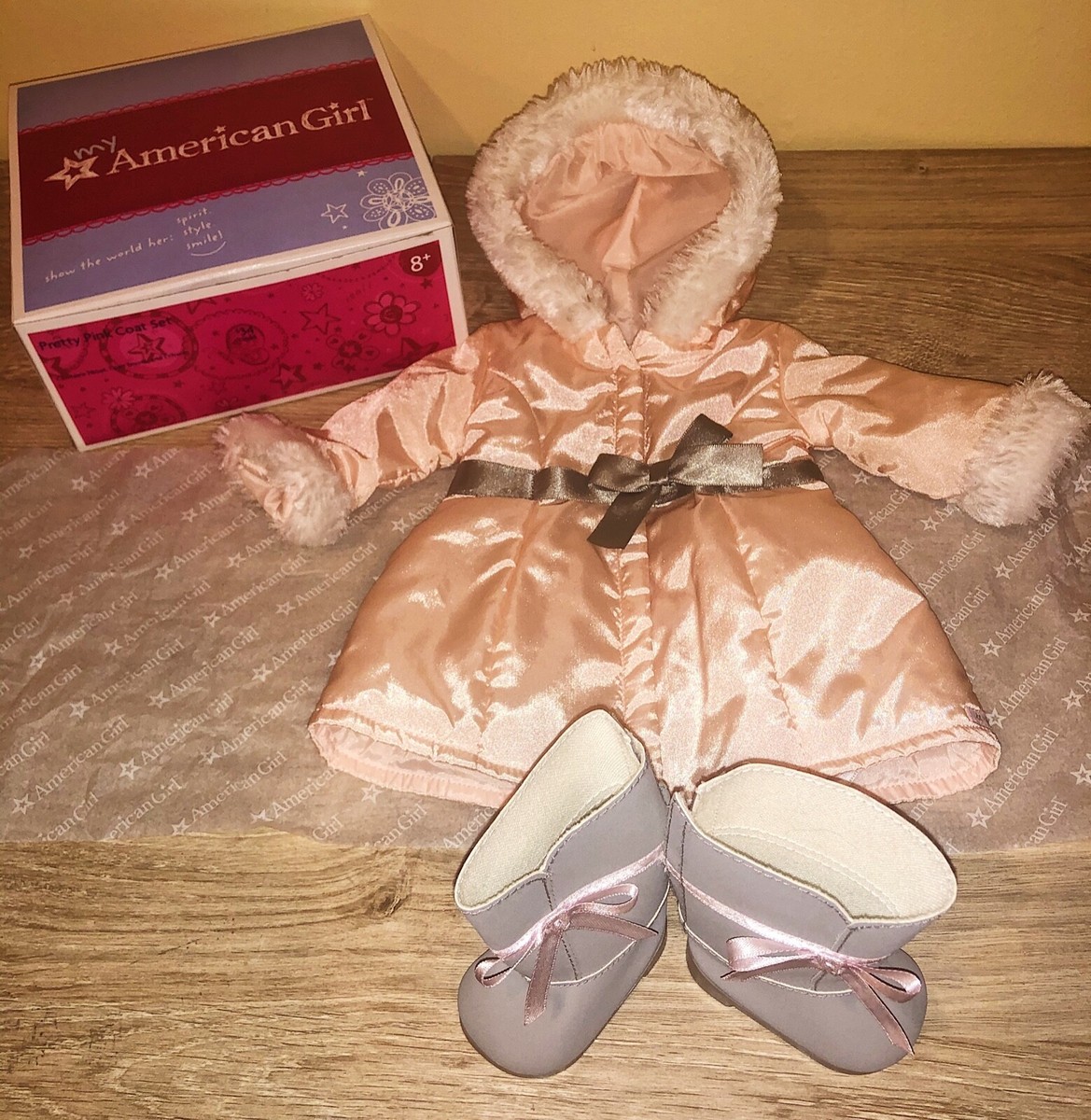 Buy American Girl Pretty Pink Coat Gift Set Winter Jacket Boot