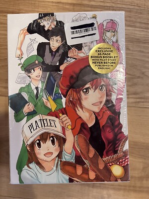 Cells at Work! Complete Manga Box Set - Brand New Sealed! Shimzu Kodansha Comics