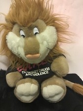 D.A.R.E. Plush DAREN THE LION 16  Long Stuffed Animal DARE Vtg.
