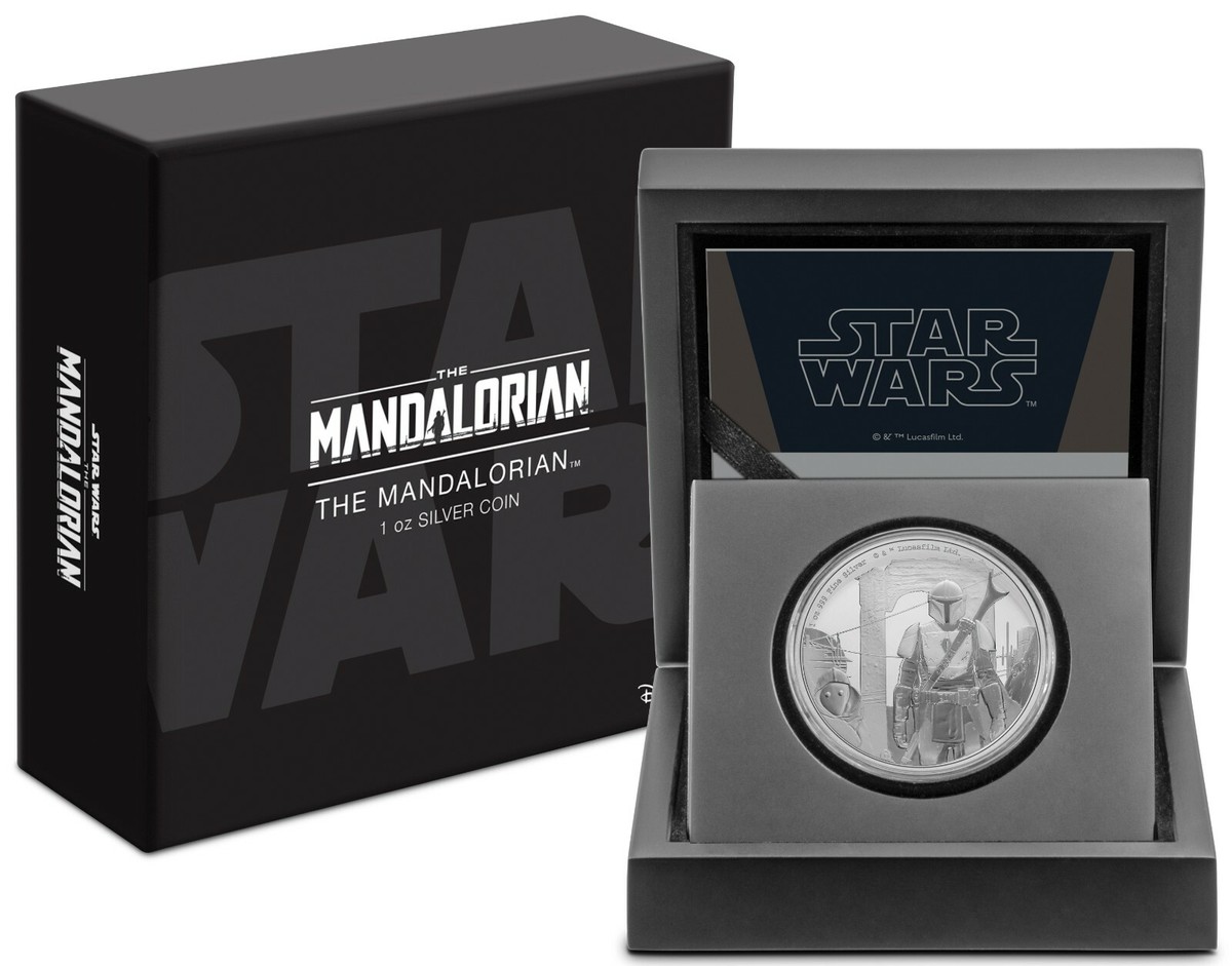2021年 マンダロリアン 1オンス銀貨 2021 Star Wars Classic - The Mandalorian 1oz Silver Coin | eBay