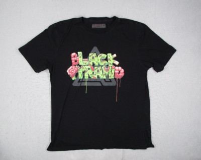 Black Pyramid Shirt Mens Extra Large Black Zombie Brains Graphic Short Sleeve
