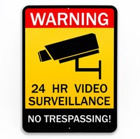 Superior Security Video Surveillance Sign - Large 12 X 16 - Rust-free Home ... on sale Superior Security Video Surveillance Sign - Large 12 X 16 - Rust-free Home ... on sale