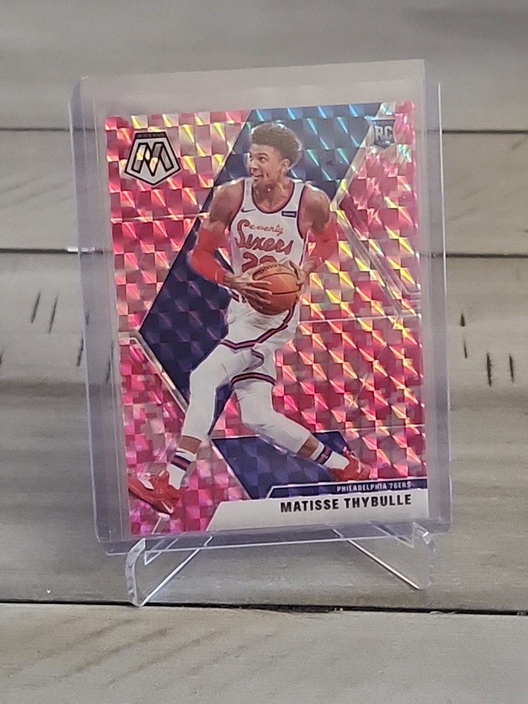 2019 Panini Mosaic #245 MATISSE THYBULLE Pink Camo Mosaic RC