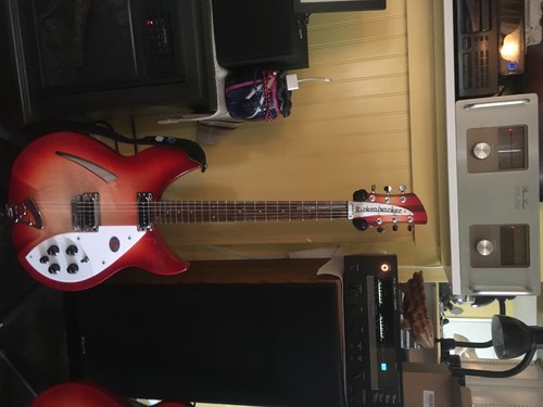 Rickenbacker 330 FG 6 String Electric Guitar - Red for sale online