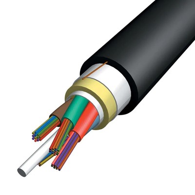 Fiber Optic Cable 10 ft AFL MiniSpan ADSS Cable 12 Fiber Singlemode NoConnectors