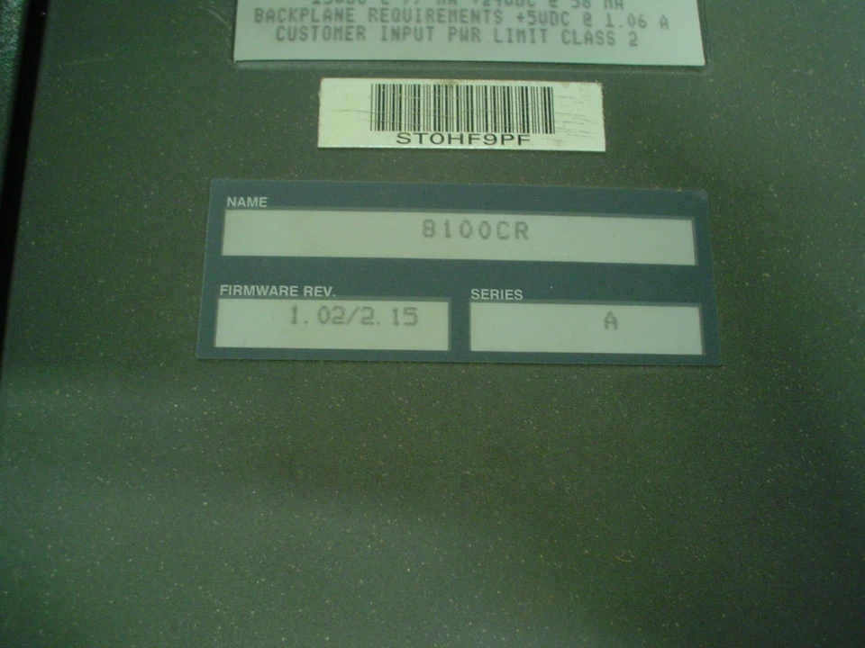Allen Bradley 1771-HS3CR Rev 07 Ser. A Firmware Rev 1.02/2.15 Controller - Image 3 of 4