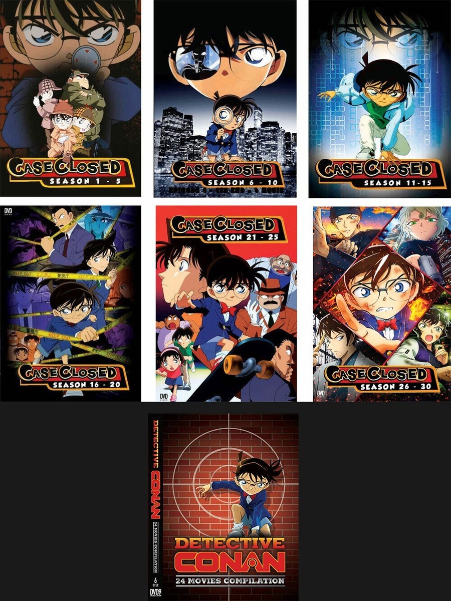 ANIME* DVD CASE CLOSED (DETECTIVE CONAN) COMPLETE SEASON 1
