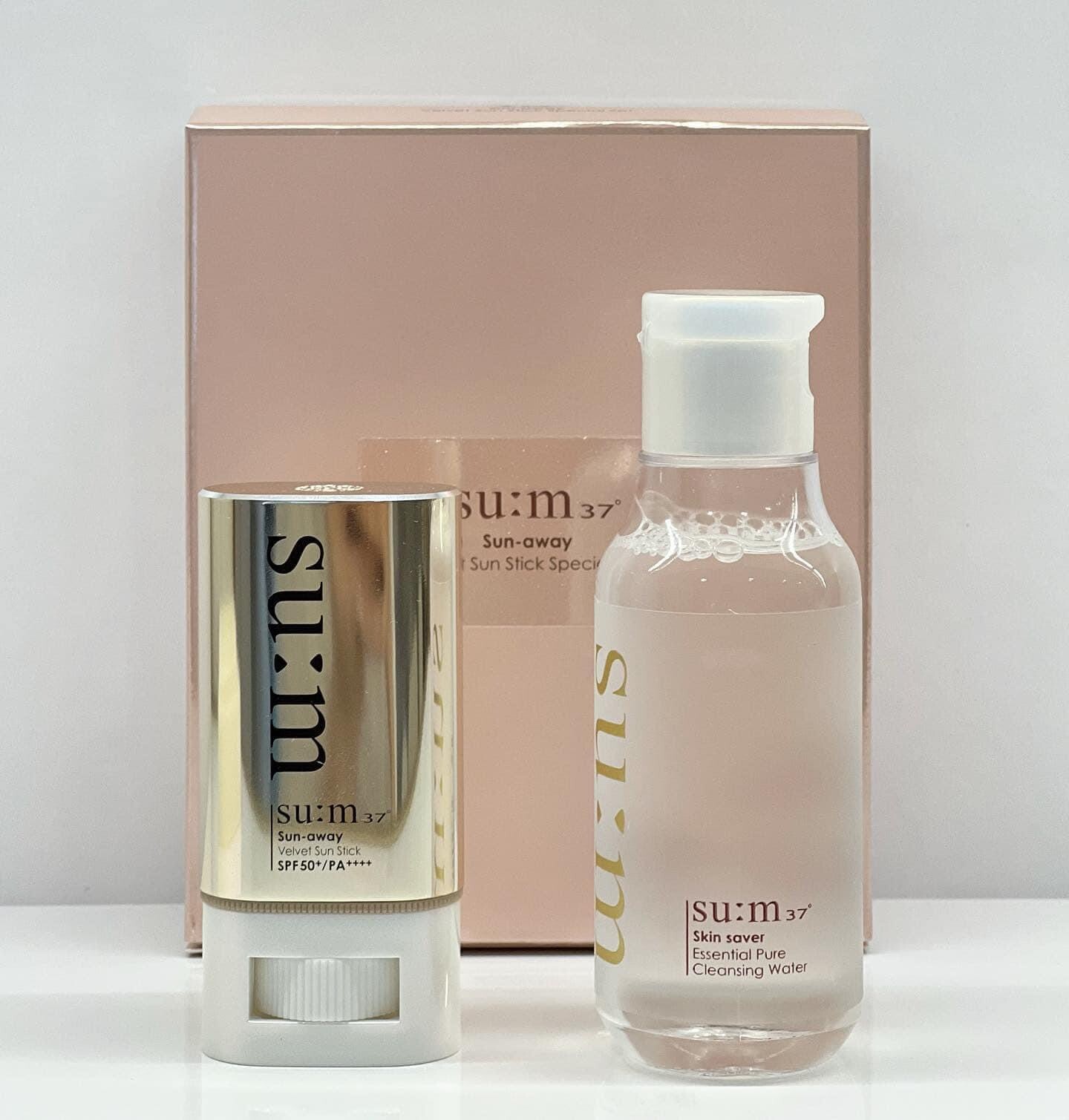 SUM37 Sun-away Velvet Sun Stick SPF 50+ PA++++ Special Set SU:M37