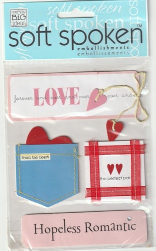 MAMBI Soft Spoken 3D stickers FOREVER AND EVER Theme 90504 Fast FREE Ship! - 第 1/1 張圖片