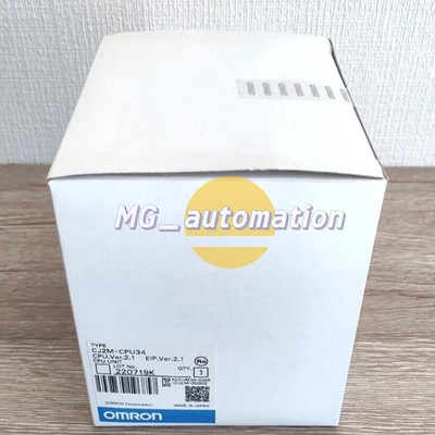 OMRON CJ2M-CPU34 CPU Unit New In Box