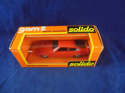 Solido 1/43 Matra Bagheera - Boîte Orange - Jaune - Neuf En Boîte
