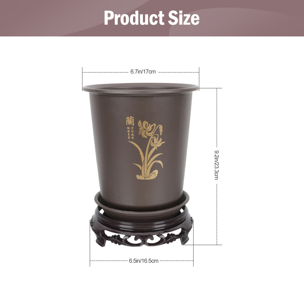 indoor plant pots with drainage Large Orchid Container Indoor Plant