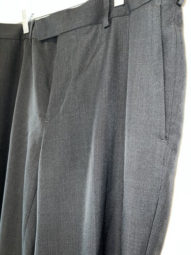 John Henry Men's Dress Pants Black (34x32) Pockets Hook & Eye - 第 4/8 張圖片