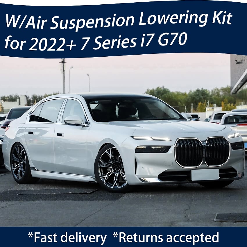 💥for 23+ BMW 7 Series G70 i7 Adjustable Air Ride Lowering Links