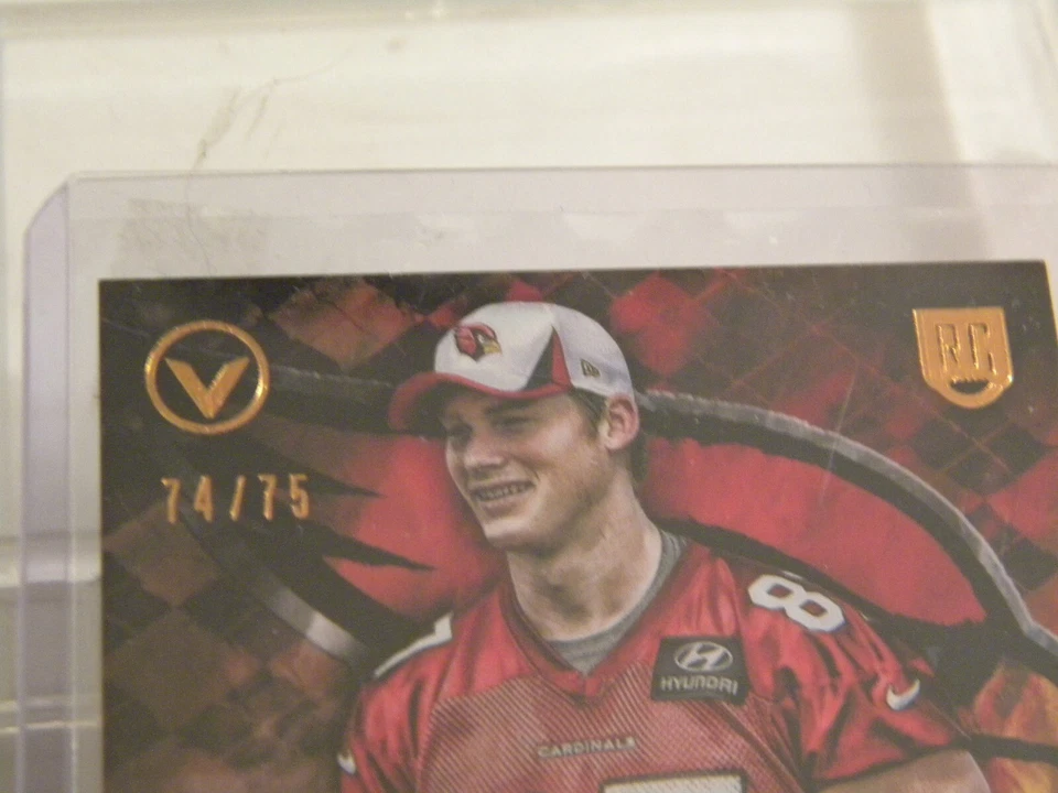 2014 Topps Valor Auto Strength  Troy Niklas #VA-TN Rookie Auto RC 74/75 - Image 3 of 4