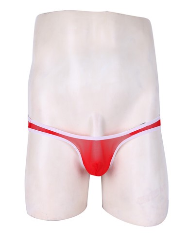 Mens Breathable Mesh Briefs Bulge Pouch Bikini Beach Enhance Underwear Lingerie - Picture 10 of 81