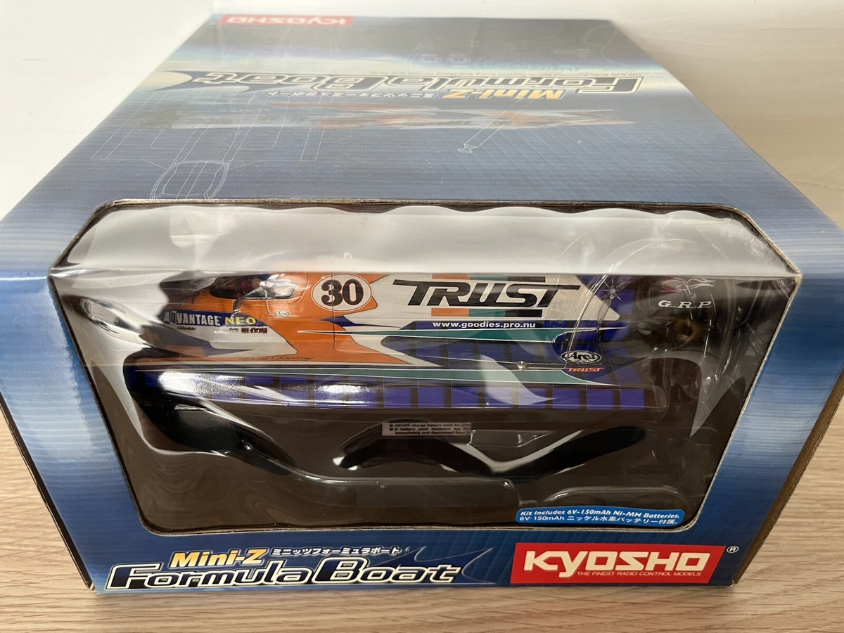 OLD Super Rare Kyosho MINI-Z Racer Formula Boat TRUST #30