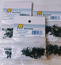 Walthers HO Scale Horn Hook Train Couplers (X...