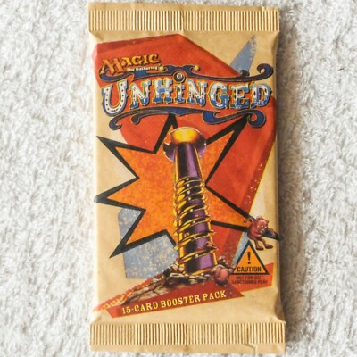 magic the gathering unhinged booster box Mtg Expansion Pack They shall clamor no more Unhinged (UNH) Card Gallery 