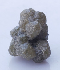 6.68 Ct Natural Irregular shape Green Color African Loose Rough Diamond For Ring