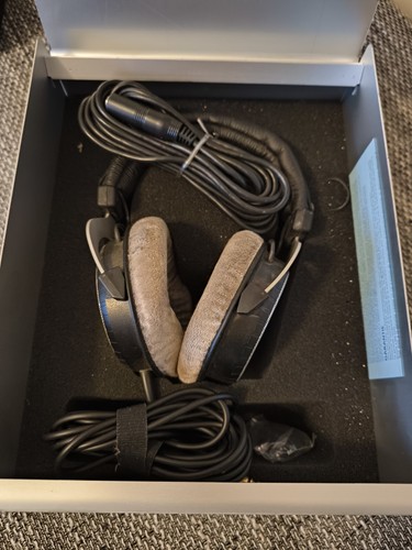 beyerdynamic DT880 Headphones Kopfhörer 90s rare Version vintage as new - Bild 3 von 9