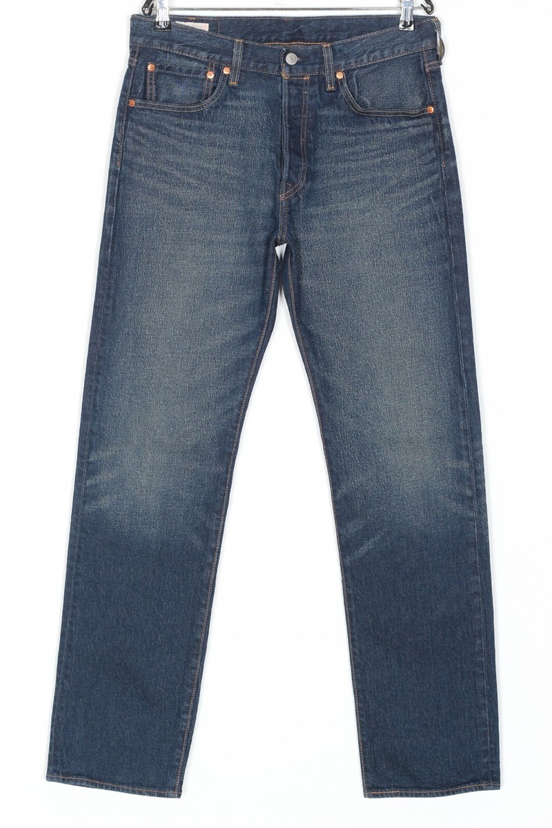 LEVI'S 501 PREMIUM Big E Jeans Men Size W31 L32 Regular Straight