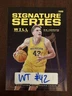 WILL TSCHETTER 2025-26 Valiant Michigan Basketball Signature Series AUTO /100
