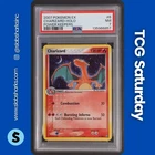 2007 POKEMON EX POWER KEEPERS #6/108 CHARIZARD HOLO RARE PSA 7