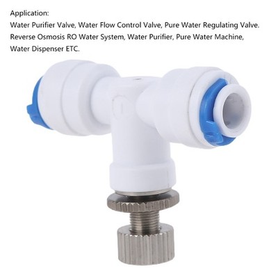 Regulator Waterflow Control for Valve Connector Fitting Water Speed Co