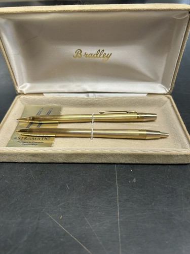 Set di penne e matite astromatiche Bradley vintage NOS (O19) - Foto 2 di 5